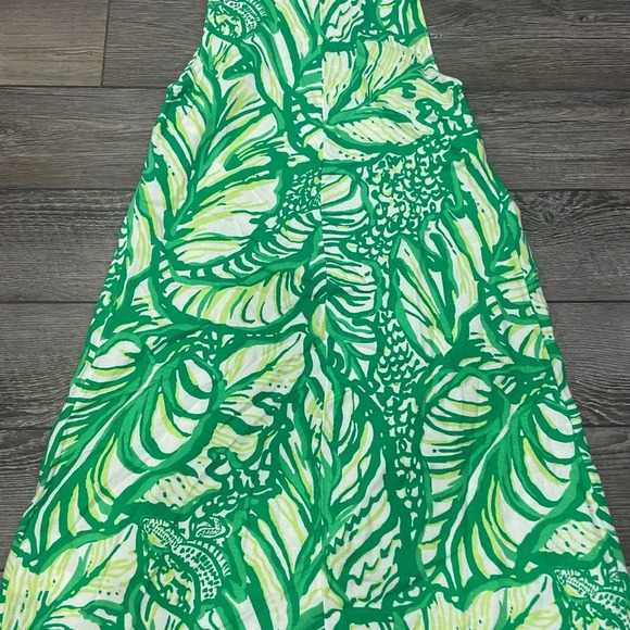 Lilly Pulitzer Jane Shift Dress Partial Zip Toucan Green Coco Loca Print Size 00 - Picture 10 of 11